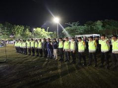 Kapolres Lubuk Linggau Turun Langsung Amankan Konser Naff