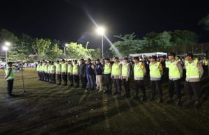Kapolres Lubuk Linggau Turun Langsung Amankan Konser Naff