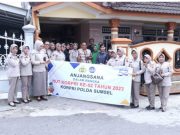 Sambut HUT ke-57 KORPRI, PNS Polda Sumsel Gelar Kegiatan Bakti Sosial
