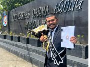 Raih IPK 4.0, Ketua Umum PP IWO Resmi Sandang Gelar M.I.Kom