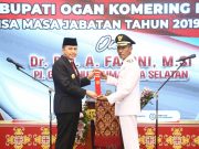 Resmi Jadi Bupati OKI, Djafar Shodiq Fokus Kawal Pemilu Damai hingga Jaga Harga Pangan
