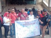 Koalisi Pers Sumsel Gelar Aksi Tolak RUU Penyiaran Disahkan di Gedung Dewan