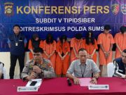 Polda Sumsel Amankan Komplotan Pelaku Jual Beli Akun WA Untuk Judi Online