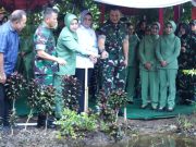 Ketua DPRD Sumsel Hadiri Acara Bakti Sosial dan Launching Program TNI AD Manunggal Air