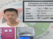 Bandar Narkotika di SP Padang Dibekuk Sat Narkoba Polres OKI