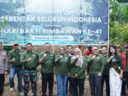 Peringati Hari Bakti Rimbawan, Ketua DPRD Sumsel Tanaman Pohon Serentak di Punti Kayu