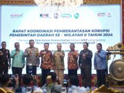 Ketua DPRD Sumsel Hadiri Pembukaan Rakor Program Pemberantasan Korupsi Pemerintah Daerah Wilayah II Tahun 2024