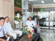 Usai Demo, Ketua IWOI OKI Serahkan Berkas Pernyataan Sikap di PTSP PN Kayuagung