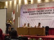 Ajak Rekan Media, Bawaslu OKI Adakan Sosialisasi Pengawasan Partisipatif