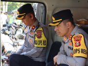 Kapolres OI Periksa Langsung Senpi Milik Anggota dan Kendaraan Dinas