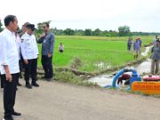 Presiden Harap Tingkatkan Produktivitas Beras Saat Tinjau Pompanisasi di Bantaeng