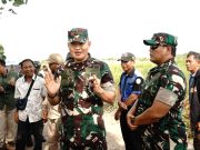 Dandim 0402/OKI Dampingi Danrem 044/Gapo Tinjau Lokasi Program Opla Rawa di Cengal