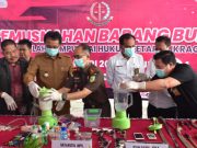 Kejari OKI Musnahkan Barang Bukti 117 Berkas Perkara