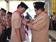 Pengurus Baru Gerakan Pramuka Kabupaten OKI Resmi Dilantik