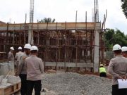 Polda Sumsel Pantau Proses Pembangunan Gedung SPKT Polres OI