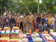 Pj. Bupati OKI Serahkan Bantuan Untuk Korban Kebakaran di Srinanti