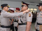 Kapolres OKI Resmi Lantik Kasat Lantas, Kasat Intel dan Kasat Narkoba Baru
