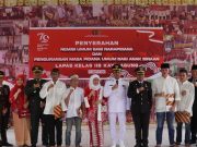 860 Warga Binaan Lapas Kayuagung Terima Remisi HUT RI ke-79