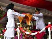 Pj. Bupati OKI Apresiasi Paskibraka Sukses Naik dan Turunkan Merah Putih