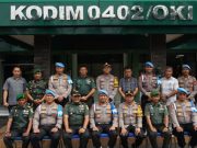 Karo Provos Divpropam Polri Kunjungan Kerja ke Kodim 0402/OKI