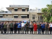 Dalam Rangkaian HUT TNI ke-79, Kodim 0402/OKI Laksanakan Karya Bakti di Pasar Kayuagung