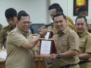 Dinas Kominfo Raih 2 Penghargaan Kearsipan Dari Pj Wali Kota Palembang