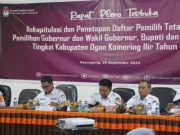 KPU OKI Tetapkan 577.241 DPT Pilkada 2024