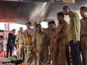 Pj. Bupati OKI Cek Harga dan Pantau Los Pasar Kayuagung