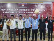 KPU OKI Tetapkan Nomor Urut Paslon Bupati dan Wakil Bupati