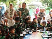 Kodim 0402/OKI Lanjutkan Program Unggulan Kodam II/Sriwijaya ‘Dapur Masuk Sekolah’