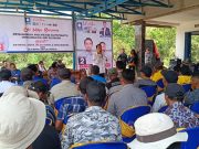 Tempuh 5 Jam Perjalanan dari Palembang, Kedatangan Muchendi Disambut Ribuan Masyarakat Air Sugihan