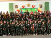 Meriahkan HUT TNI ke-79, Kodim 0402/OKI Adakan Lomba Menyanyi Kebangsaan Tingkat TK