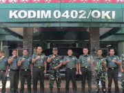 Dandim 0402/OKI Sambut Tim Wasev Sterad