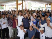 Didampingi Tokoh Masyarakat, Muchendi Temui Tim Pemenangan Kecamatan SP Padang
