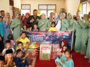Rangkaian HUT TNI ke-79, Kodim 0402/OKI Laksanakan Ziarah Hingga Anjangsana ke Warakawuri