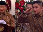 Momen Kejutan Mayor Teddy Diumumkan Presiden Prabowo Jadi Sekretaris Kabinet, Langsung Beri Hormat!