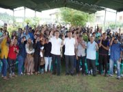 Konsolidasi dengan Kordes dan Saksi, Muchendi Sambangi Mesuji Raya