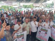 Satukan Visi, 350 Anggota Tim Pemenangan JADI Kecamatan Mesuji Dikukuhkan