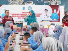 Pj Ketua TP PKK Tuntas Cek Simulasi Makan Siang Gratis, Siapkan Anak Sehat dan Cerdas untuk Masa Depan