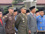 Kasdim 0402/OKI Hadiri Upacara Hari Ulang Tahun Korpri ke-53