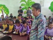 Pemkab OKI Uji Coba Pemberian Makanan Siang Bergizi di SDN 3 Terusan Menang