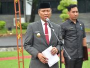 Peringati Hari Korpri dan HGN, Pj. Bupati OKI Sampaikan Pesan Presiden ke Anggota Korpri dan PGRI