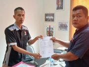 Ali Oktavianto Bersama Tim Badan Advokasi Hukum MURI Laporkan Dugaan Pelanggaran Pilkada ke Bawaslu OKI