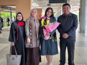 Pemkab OKI Sambut Kepulangan Karen, Runner Up KDI 2024