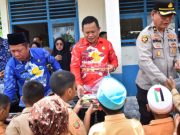 Uji Coba Makan Bergizi Gratis di SDN Sunggutan Air Besar, Siswa Sambut Gembira