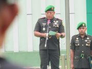Peringati Hari Juang TNI AD, Kodim 0402/OKI Gelar Upacara