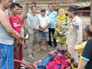 Tragedi Awal Tahun di Desa Talang Jaya OKI, Lima Rumah Dilalap Si Jago Merah