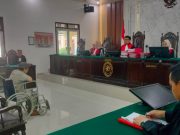 Terdakwa Kasus Narkoba Joko Iskandar Hadir di Persidangan dengan Kursi Roda