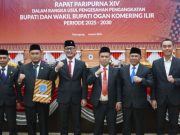 DPRD OKI Adakan Rapat Paripurna Usulan dan Pengangkatan Bupati-Wabup Terpilih