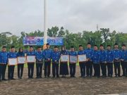 Asisten I Pimpin Apel Gabungan Perdana Pemkab Banyuasin Tahun 2025